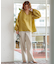 【CLASSY.6月号掲載/洗える】リネンレーヨンストレッチ ワイドパンツ