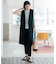 【CLASSY.6月号掲載/洗える】リネンレーヨンストレッチ ジレ