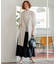 【CLASSY.6月号掲載/洗える】リネンレーヨンストレッチ ジレ