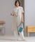【CLASSY.6月号掲載/洗える】リネンレーヨンストレッチ ジレ