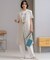 【CLASSY.6月号掲載/洗える】リネンレーヨンストレッチ ジレ