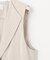 【CLASSY.6月号掲載/洗える】リネンレーヨンストレッチ ジレ