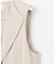 【CLASSY.6月号掲載/洗える】リネンレーヨンストレッチ ジレ