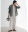 【Oggi8月号掲載/洗える】LIBECO ベーシック シャツ