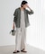 【Oggi8月号掲載/洗える】LIBECO ベーシック シャツ