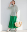 【Oggi8月号掲載/洗える】LIBECO ベーシック シャツ