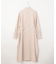 【洗える】シアーマットクロス ロング シャツ