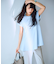 【セットアップ対応/洗える】コットンリネン オックスストレッチ テーパード パンツ