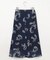 【洗える】Ratti ペイズリーシフォン スカート