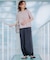 【GLOW8月号掲載/接触冷感】半袖 クロップド IT TEE