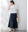 【洗える】LIBECOリネン フレアスカート