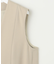 【撥水加工/UVカット】キューティクルストレッチツイル ジレ