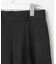 【撥水加工/UVカット】キューティクルストレッチツイル ワイドパンツ