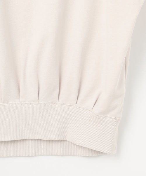 SLOW/WEB限定】コンパクトインレー フレンチスリーブ カットソー