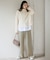 【CLASSY.2月号掲載/洗える】CANCLINI ベーシック シャツ