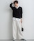 【CLASSY.2月号掲載/洗える】CANCLINI ベーシック シャツ