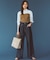【CLASSY.2月号掲載/洗える】CANCLINI ベーシック シャツ