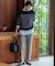 【CLASSY.2月号掲載/洗える】CANCLINI ベーシック シャツ