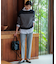 【CLASSY.2月号掲載/洗える】CANCLINI ベーシック シャツ