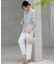 【CLASSY.2月号掲載/洗える】CANCLINI ベーシック シャツ