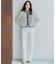 【見上愛さん・滝沢眞規子さん着用/VERY・Oggi掲載】23区DENIM ストレッチ ワイドパンツ