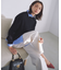 【見上愛さん着用/Oggi3月号掲載/洗える】23区DENIM ストレッチ ワイドパンツ