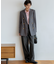 【見上愛さん着用/Oggi3月号掲載/洗える】23区DENIM ストレッチ ワイドパンツ