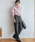 【見上愛さん着用/Oggi3月号掲載/洗える】23区DENIM ストレッチ ワイドパンツ