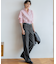 【見上愛さん着用/Oggi3月号掲載/洗える】23区DENIM ストレッチ ワイドパンツ