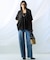 【見上愛さん着用/Oggi3月号掲載/洗える】23区DENIM ストレッチ ワイドパンツ