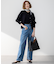 【見上愛さん着用/Oggi3月号掲載/洗える】23区DENIM ストレッチ ワイドパンツ