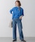 【見上愛さん着用/Oggi3月号掲載/洗える】23区DENIM ストレッチ ワイドパンツ