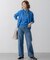 【見上愛さん着用/Oggi3月号掲載/洗える】23区DENIM ストレッチ ワイドパンツ