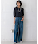 【見上愛さん着用/Oggi3月号掲載/洗える】23区DENIM ストレッチ ワイドパンツ