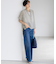 【見上愛さん着用/Oggi3月号掲載/洗える】23区DENIM ストレッチ ワイドパンツ