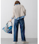 【見上愛さん着用/Oggi3月号掲載/洗える】23区DENIM ストレッチ ワイドパンツ