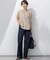 【見上愛さん着用/Oggi3月号掲載/洗える】23区DENIM ストレッチ ワイドパンツ