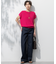 【見上愛さん着用/Oggi3月号掲載/洗える】23区DENIM ストレッチ ワイドパンツ