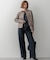 【見上愛さん着用/Oggi3月号掲載/洗える】23区DENIM ストレッチ ワイドパンツ