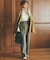 【Oggi1月号/CLASSY.11月号掲載】スムージーコットン タートルネック ニット