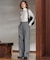 【Oggi1月号/CLASSY.11月号掲載】スムージーコットン タートルネック ニット