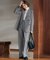 【Oggi1月号/CLASSY.11月号掲載】スムージーコットン タートルネック ニット