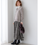 【Oggi1月号/CLASSY.11月号掲載】スムージーコットン タートルネック ニット