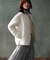 【Oggi1月号/CLASSY.11月号掲載】スムージーコットン タートルネック ニット