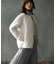 【Oggi1月号/CLASSY.11月号掲載】スムージーコットン タートルネック ニット