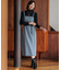 【Oggi1月号/CLASSY.11月号掲載】スムージーコットン タートルネック ニット