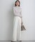 【Oggi1月号/CLASSY.11月号掲載】スムージーコットン タートルネック ニット