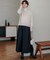 【Oggi1月号/CLASSY.11月号掲載】スムージーコットン タートルネック ニット