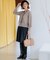 【CLASSY.10月号掲載/洗える】TWマットクロス ハーフパンツ