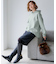 【CLASSY.10月号掲載/洗える】TWマットクロス ハーフパンツ